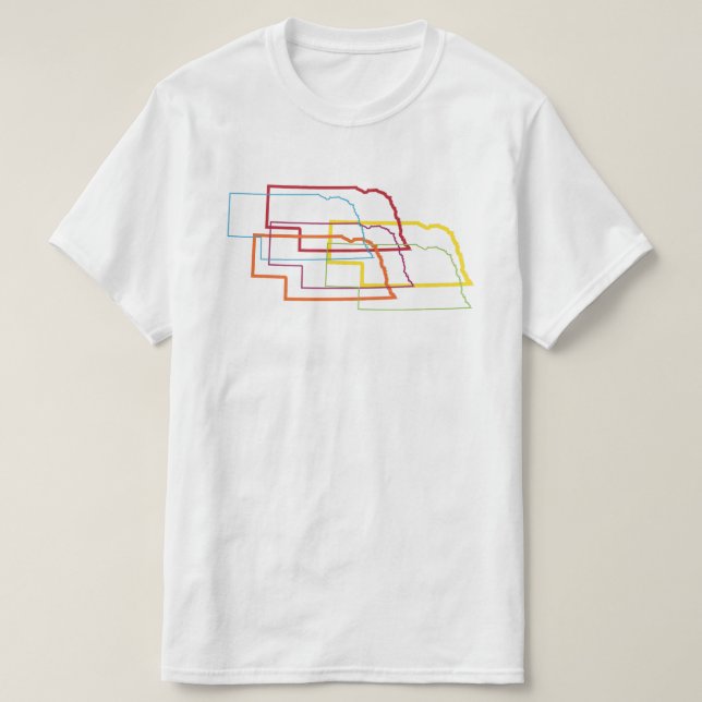 Camiseta nebraska (Diseño del anverso)