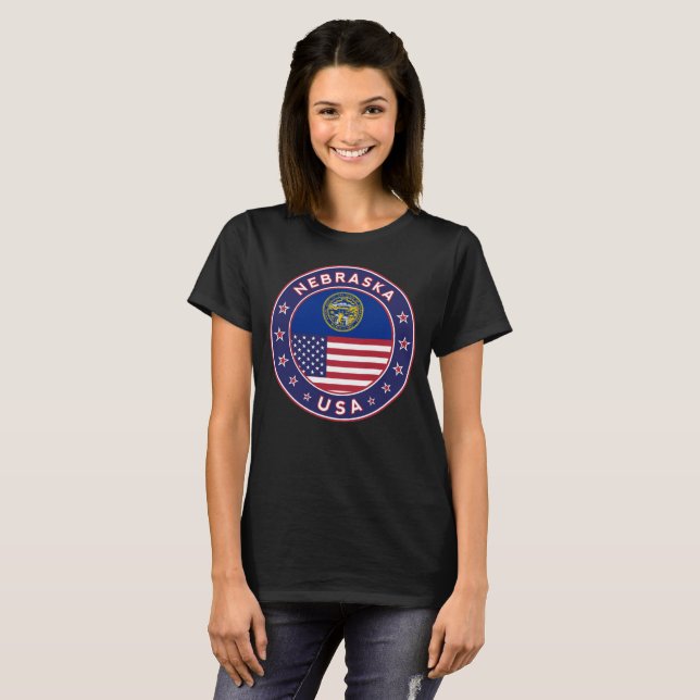 Camiseta Nebraska (Anverso completo)