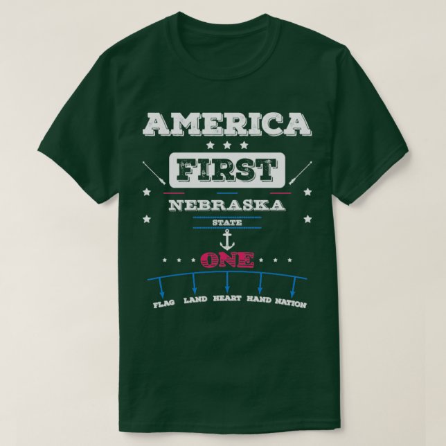 Camiseta nebraska3 (Diseño del anverso)