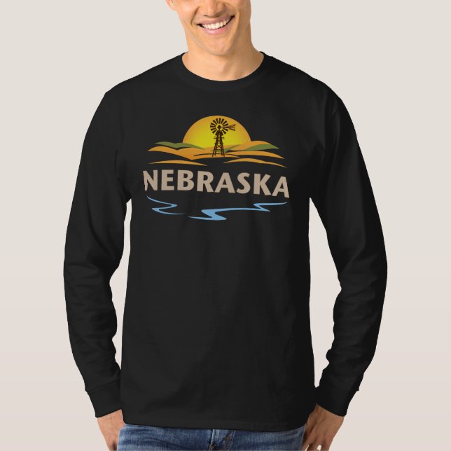 Camiseta Nebraska Estados Unidos de América (Anverso)