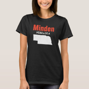 Camiseta Nebraska Estados Unidos Viaja Nebraskan Minden