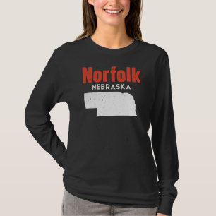 Camiseta Nebraska Estados Unidos Viaje Nebraskan Norfol