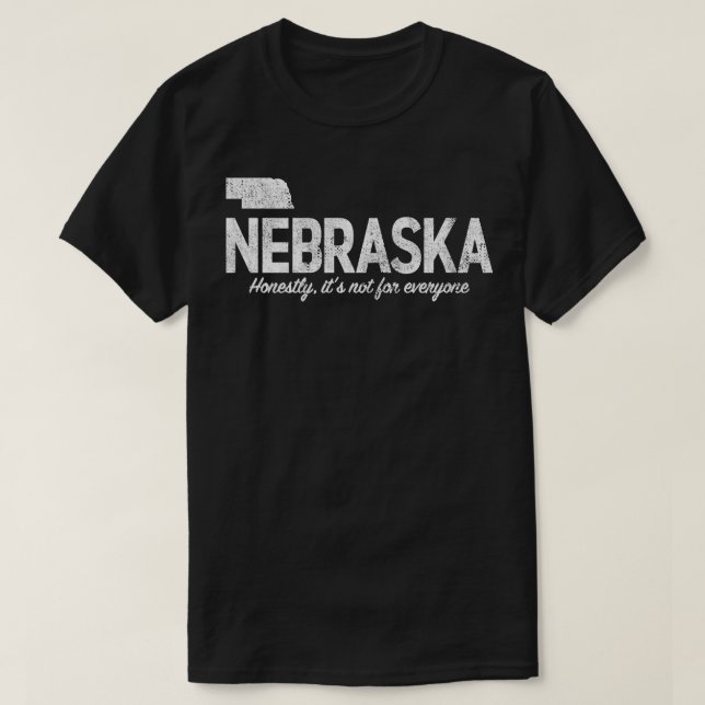 Camiseta Nebraska honestamente it&x27; no por cada Essen (Diseño del anverso)