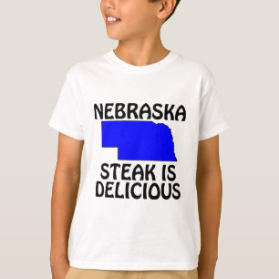Camiseta Nebraska - La carne asada es deliciosa