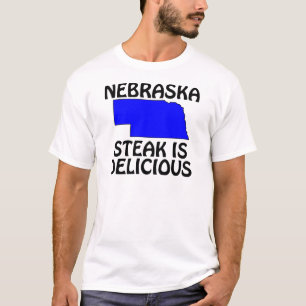 Camiseta Nebraska - La carne asada es deliciosa