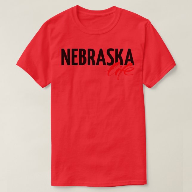 Camiseta Nebraska Life (Diseño del anverso)