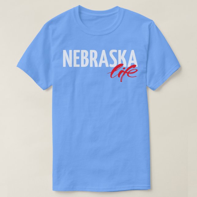 Camiseta Nebraska Life 1 (Diseño del anverso)