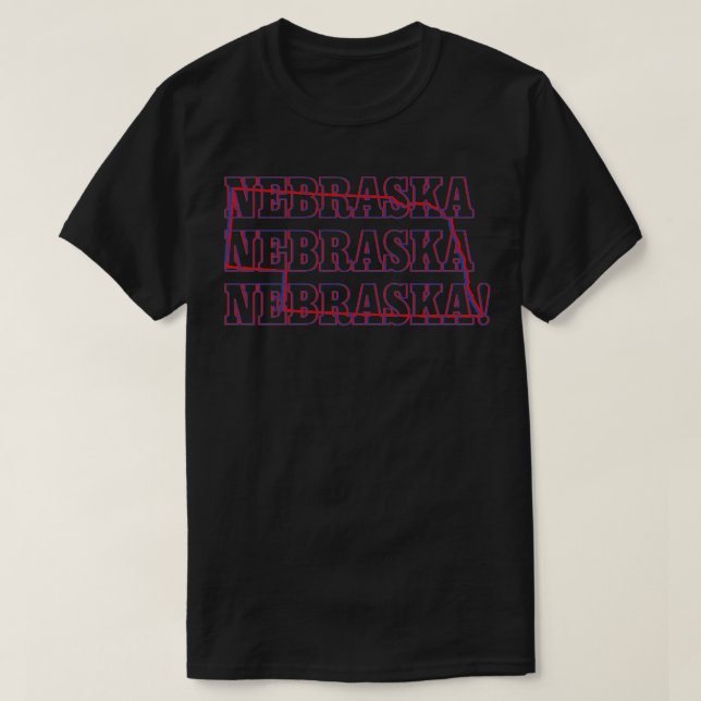 Camiseta Nebraska Nebraska (Diseño del anverso)