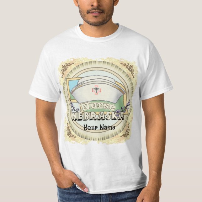 Camiseta Nebraska Nurse (Anverso)