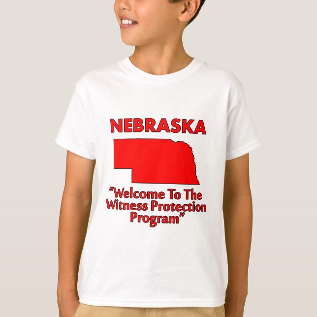 Camiseta Nebraska - Programa de Protección de Testigos (Anverso)
