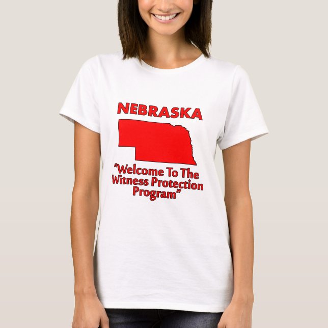 Camiseta Nebraska - Programa de Protección de Testigos (Anverso)