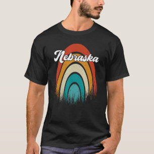 Camiseta Nebraska Retro Prairie Style El Estado Cornhusker