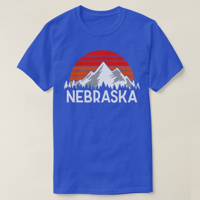 Camiseta Nebraska retro vintage1 (Diseño del anverso)