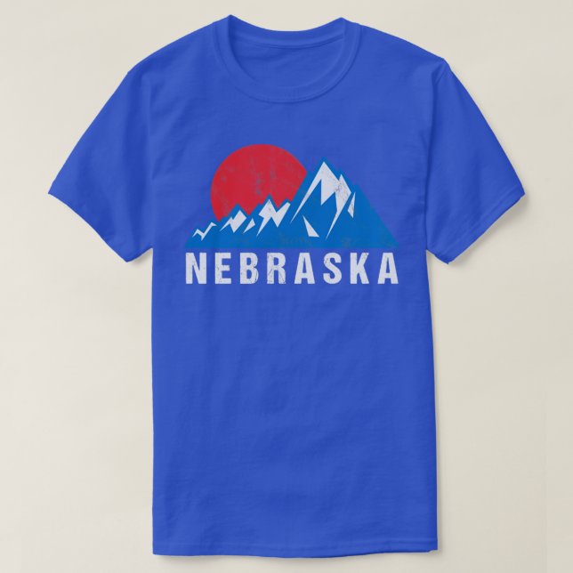 Camiseta Nebraska retro vintage3 (Diseño del anverso)