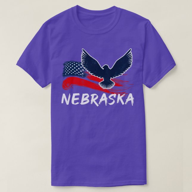 Camiseta Nebraska retro vintage4 (Diseño del anverso)