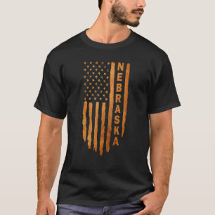 Camiseta Nebraska Rústico Derecho Al Oso De Armas Segunda E