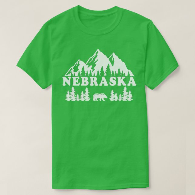 Camiseta Nebraska Senking (Diseño del anverso)