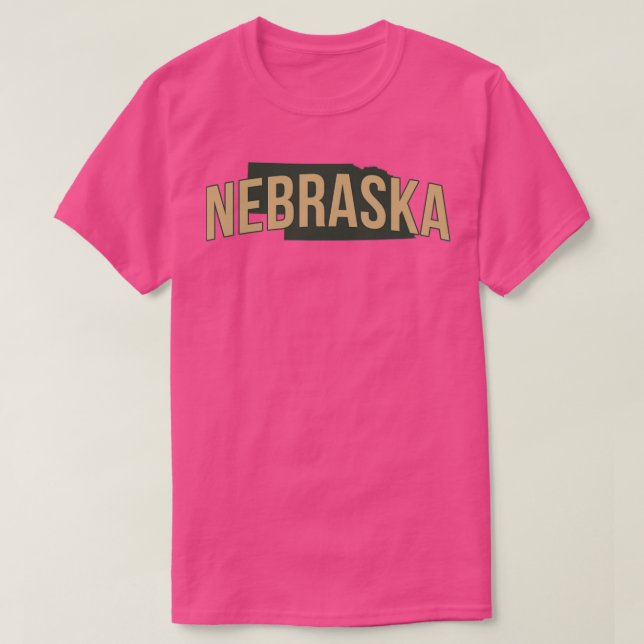 Camiseta nebraska state (Diseño del anverso)