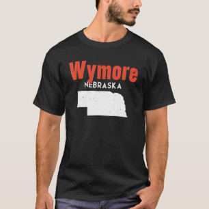 Camiseta Nebraska Usa State America Travel Nebraskan Wymore