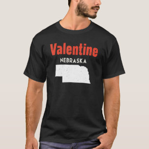 Camiseta Nebraska Usa State America Viaja Valent Nebraskan