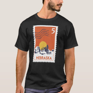 Camiseta Nebraska Vintage Retro Style USA