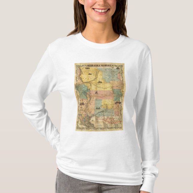 Camiseta Nebraska y Kansas 2 (Anverso)