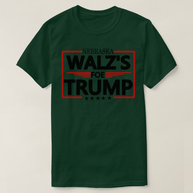 Camiseta Nebraskawalzsfortrump (Diseño del anverso)