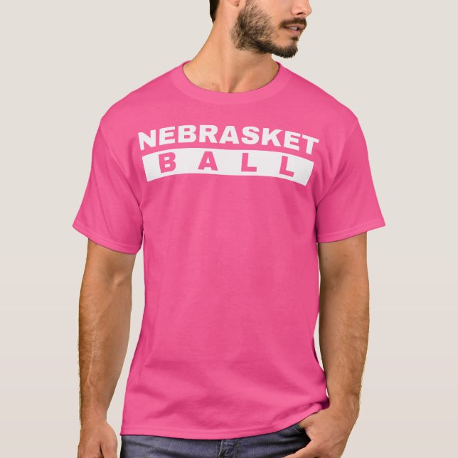Camiseta Nebrasketball De Mujeres Rojas (Anverso)