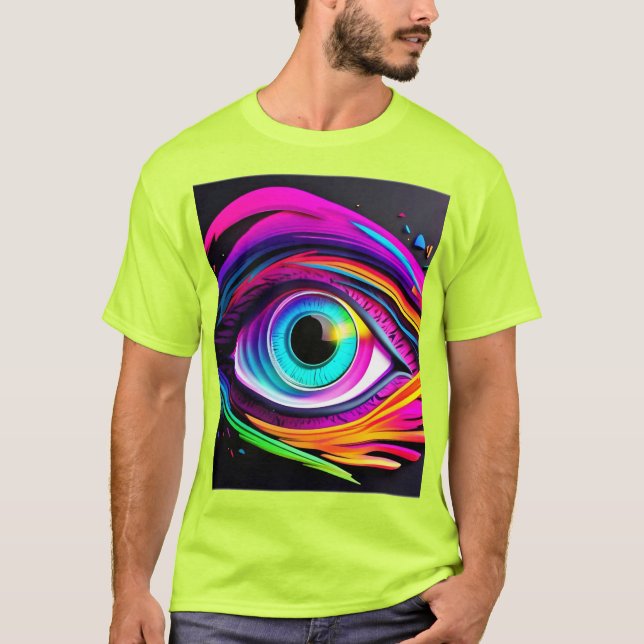 Camiseta Nebula Eye Design (Anverso)