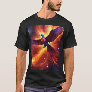 Camiseta Nebula Phoenix - Renacimiento cósmico en la moda
