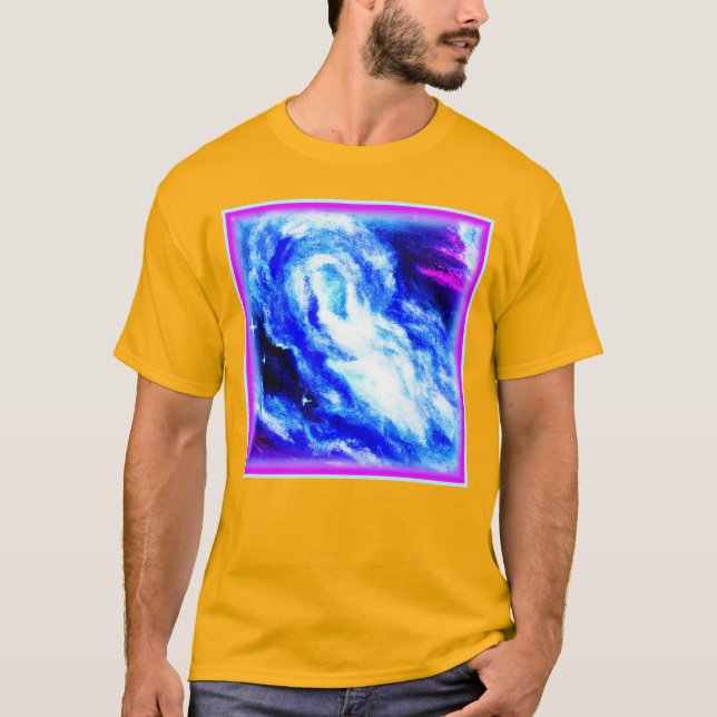 Camiseta Nebula Stars Hermoso Diseño. ¡Hazte con una en Zaz (Anverso)