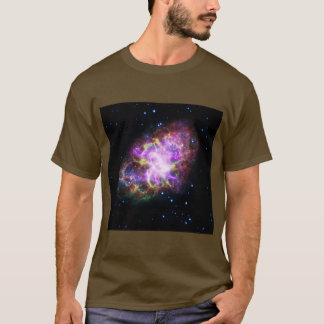 Camiseta Nebulosa de cangrejo Supernova Compuesto de hubble