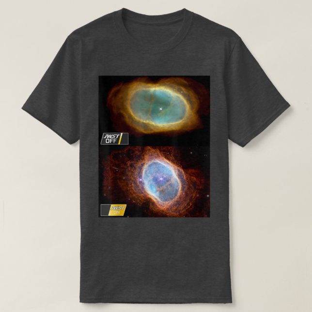 Camiseta Nebulosa del Anillo Sur NASA James Webb Space Tele (Diseño del anverso)