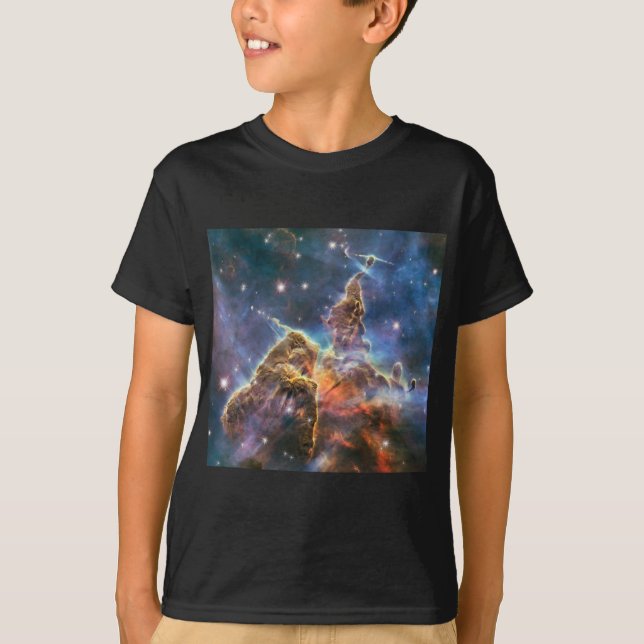 Camiseta Nebulosa del espacio profundo de la imagen de (Anverso)