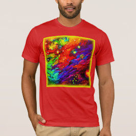 Camiseta Nebulosa En Nuestra Pintura Universa. ¡Hazte con u