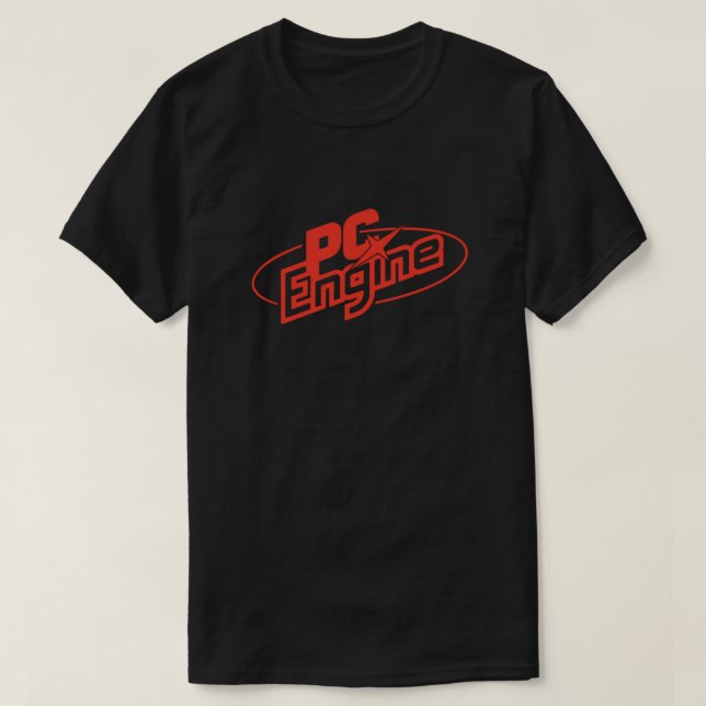 Camiseta NEC PC Engine - Red Logo Essential (Diseño del anverso)