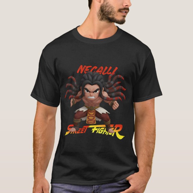 Camiseta Necalli : Primal Power - Street Fighter (Anverso)
