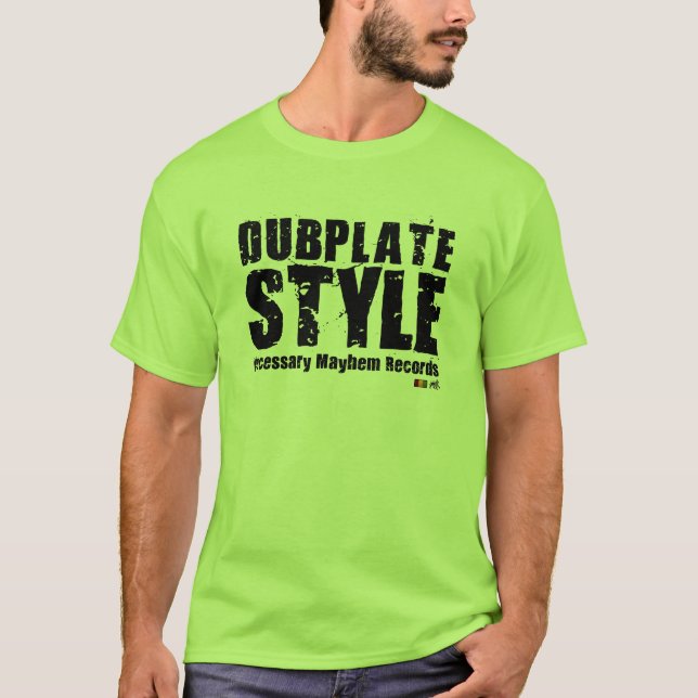 Camiseta necesaria del estilo de Dubplate de la (Anverso)