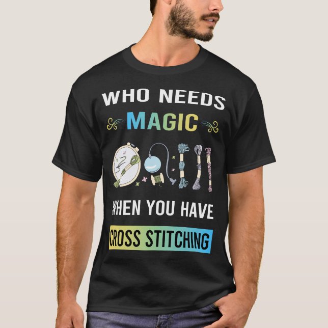 Camiseta Necesidad de ajuste cruzado mágico (Anverso)