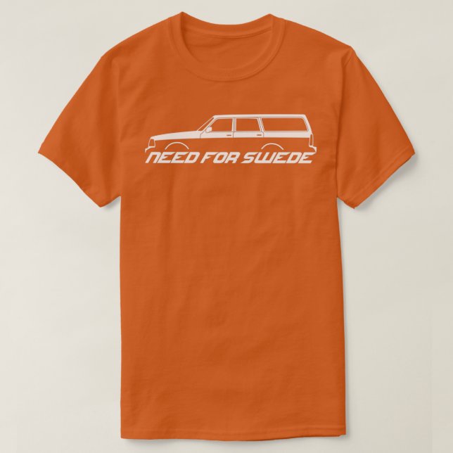 Camiseta Necesidad De Carro Swede 240  (Diseño del anverso)