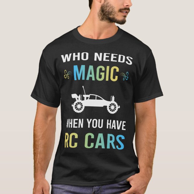 Camiseta Necesidad de coches Magic RC (Anverso)