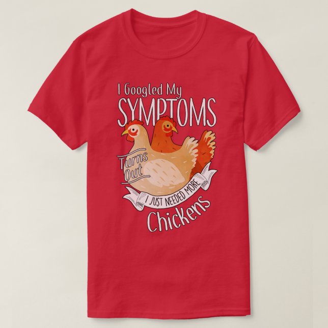 Camiseta Necesidad de más pollos 2 (Diseño del anverso)