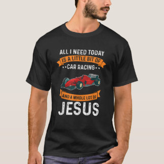 Camiseta Necesidad de raza y Jesús Dios cristiano amor Carr