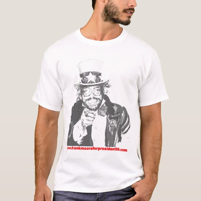 Camiseta necesidades de la carta franca del tío usted (Anverso)