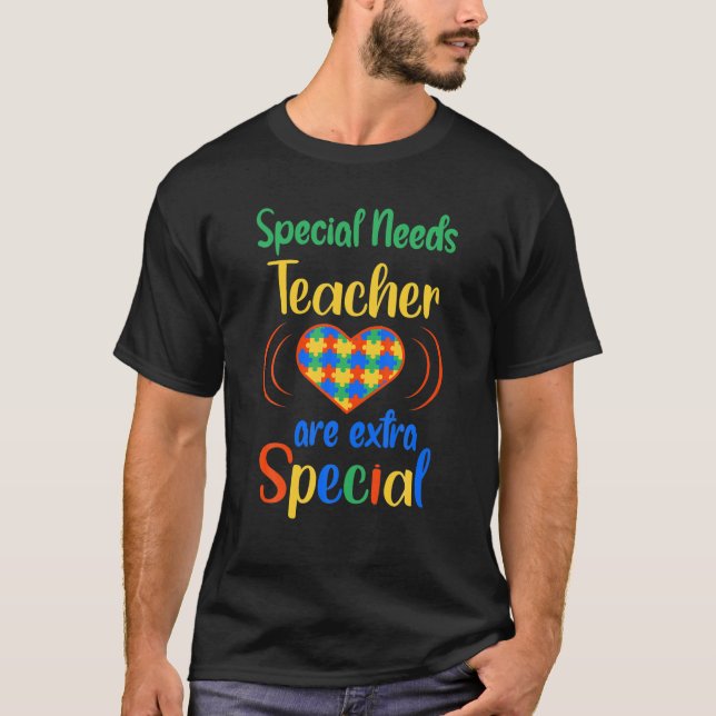 Camiseta Necesidades especiales Concienciación sobre autism (Anverso)