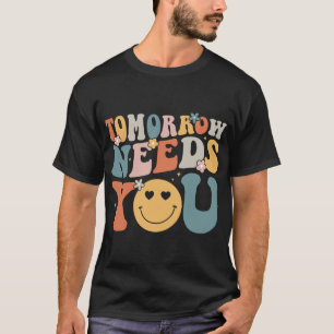 Camiseta Necesita Conciencia sobre la salud mental Groovy R