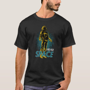 Camiseta Necesita más espacio astronauta antisocial introdu