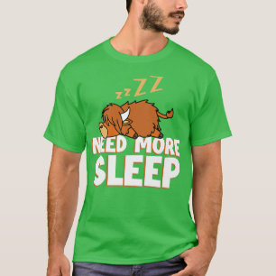 Camiseta Necesita más ganadero de vacas dormidas en la gran