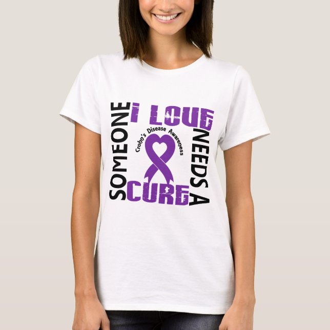 Camiseta Necesita una enfermedad de Crohn de la curación 4 (Anverso)