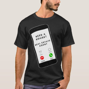 Camiseta Necesita una imagen de teléfono celular del agente